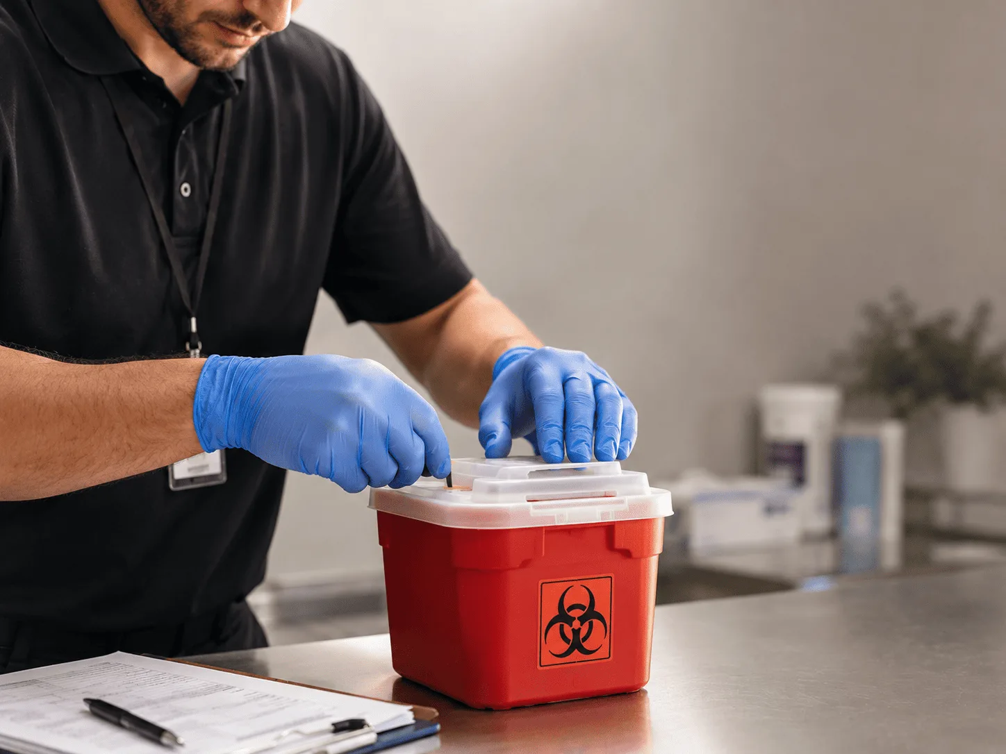 Why choose Sharps Waste Disposal in Pelsor, AR